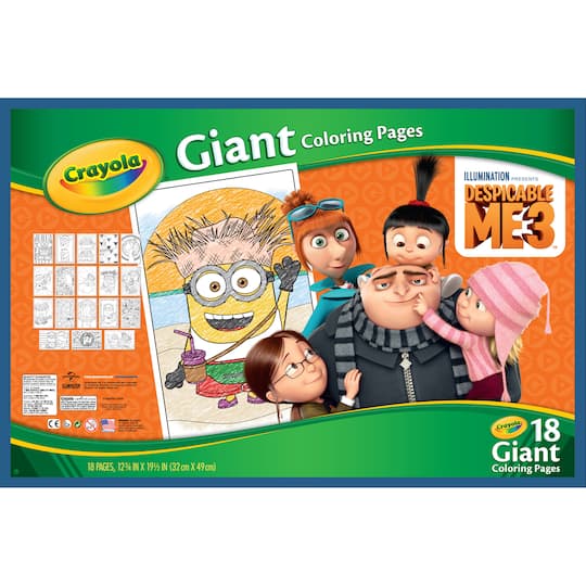 Crayola® Giant Coloring Pages Mattel Assortment